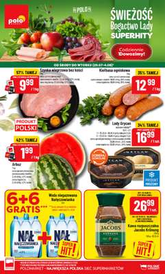 POLOmarket - gazetka promocyjna Gazetka od środy 29.07 do wtorku 04.08