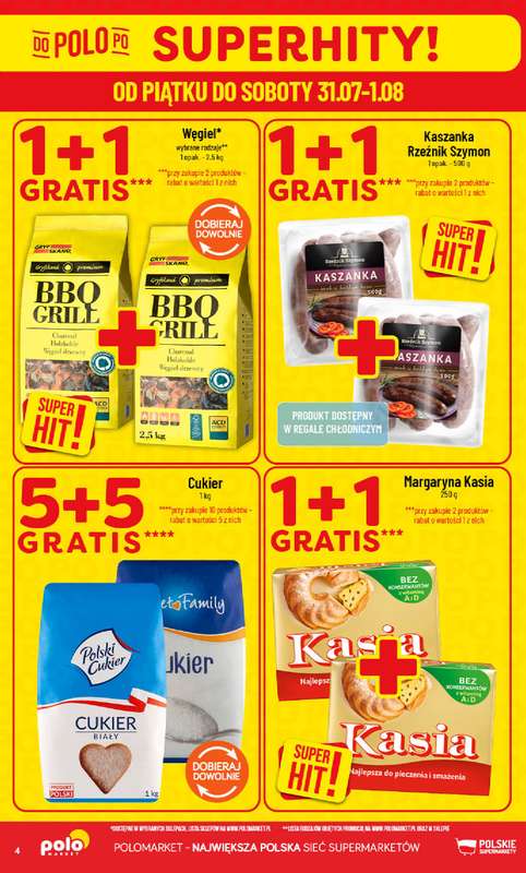 POLOmarket - gazetka promocyjna Gazetka od środy 29.07 do wtorku 04.08 - strona 4