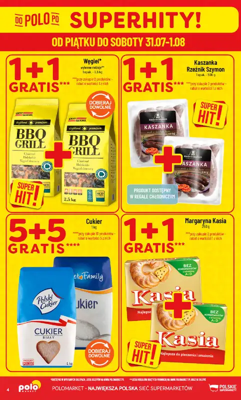 POLOmarket - gazetka promocyjna Gazetka od środy 29.07 do wtorku 04.08 - strona 4
