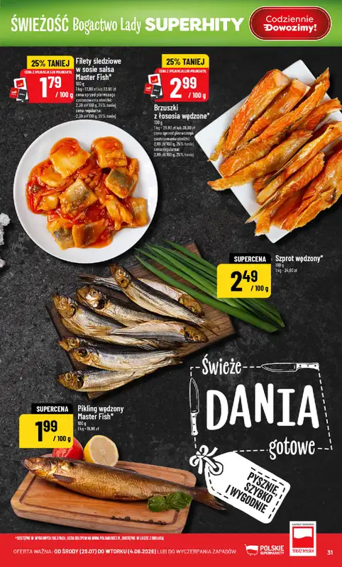 POLOmarket - gazetka promocyjna Gazetka od środy 29.07 do wtorku 04.08 - strona 31
