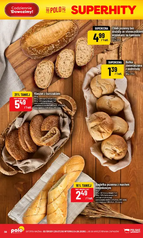 POLOmarket - gazetka promocyjna Gazetka od środy 29.07 do wtorku 04.08 - strona 38
