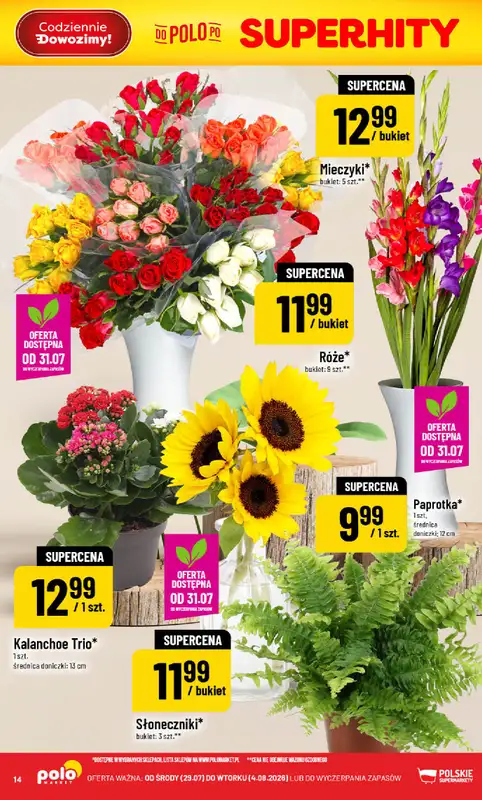 POLOmarket - gazetka promocyjna Gazetka od środy 29.07 do wtorku 04.08 - strona 14