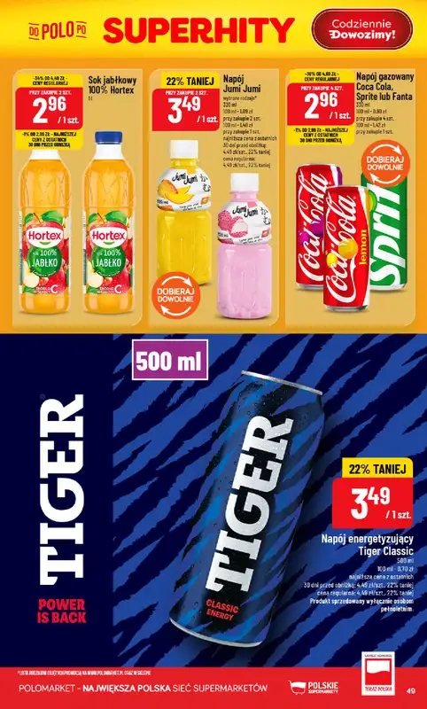 POLOmarket - gazetka promocyjna Gazetka od środy 29.07 do wtorku 04.08 - strona 49