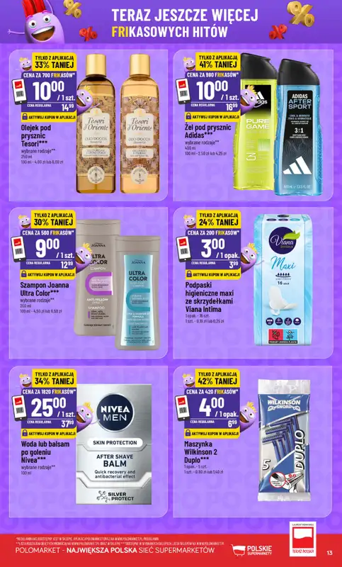 POLOmarket - gazetka promocyjna Frikasowy Katalog od środy 29.07 do wtorku 04.08 - strona 13