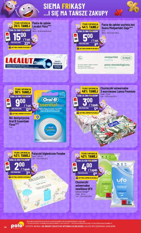 POLOmarket - gazetka promocyjna Frikasowy Katalog od środy 29.07 do wtorku 04.08 - strona 14