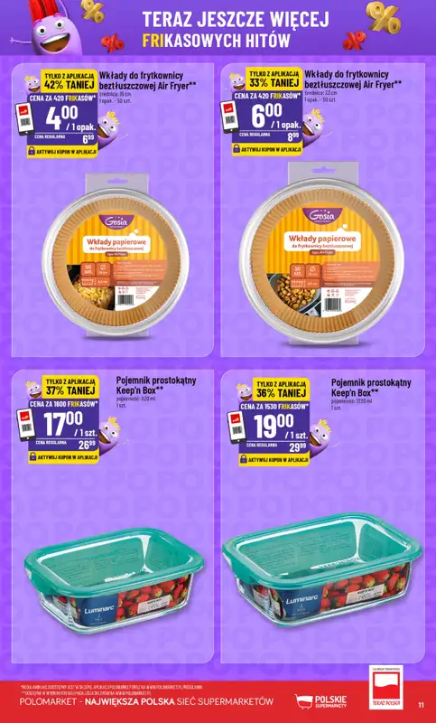 POLOmarket - gazetka promocyjna Frikasowy Katalog od środy 29.07 do wtorku 04.08 - strona 11