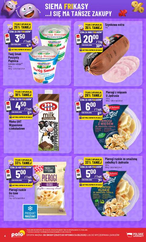 POLOmarket - gazetka promocyjna Frikasowy Katalog od środy 29.07 do wtorku 04.08 - strona 4