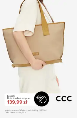 CCC - gazetka promocyjna Torebki shopperki od poniedziałku 27.07 do środy 05.08 - strona 6