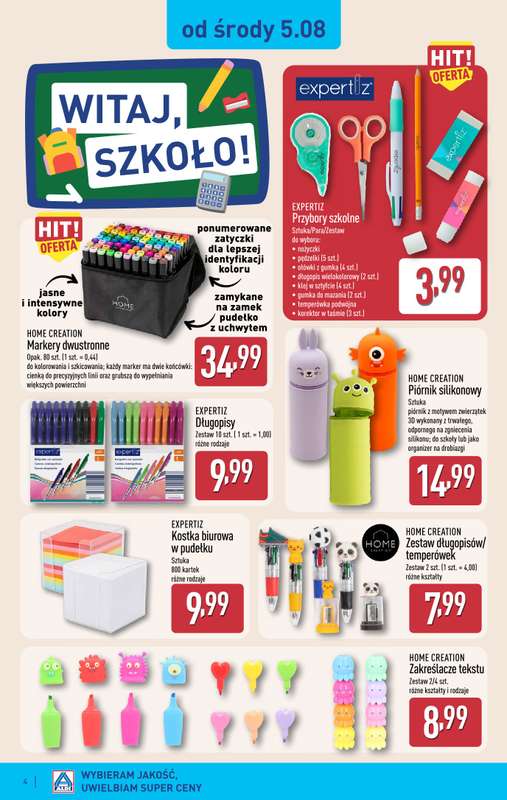 Aldi - gazetka promocyjna Aldi ma to coś! od środy 05.08 do soboty 08.08 - strona 4