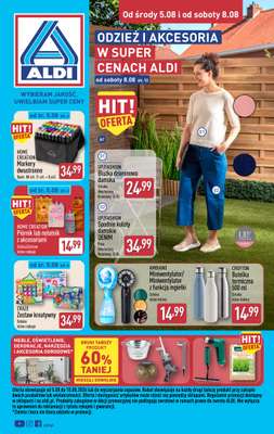 Aldi - gazetka promocyjna Aldi ma to coś! od środy 05.08 do soboty 08.08