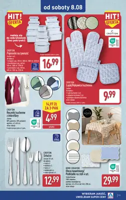 Aldi - gazetka promocyjna Aldi ma to coś! od środy 05.08 do soboty 08.08 - strona 11