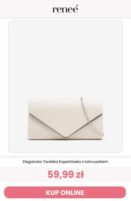 Renee - gazetka promocyjna Torebki wieczorowe od poniedziałku 27.07 do wtorku 04.08 - strona 7