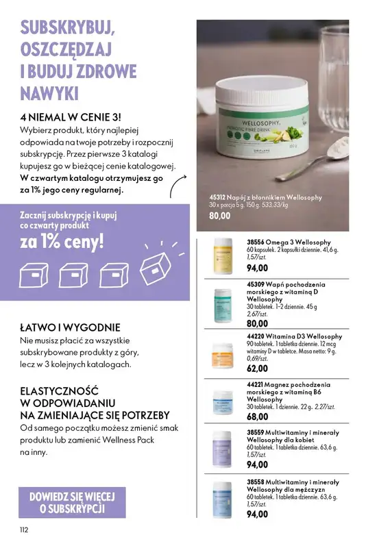 Oriflame - gazetka promocyjna Katalog 12/2026 od środy 19.08 do wtorku 08.09 - strona 112