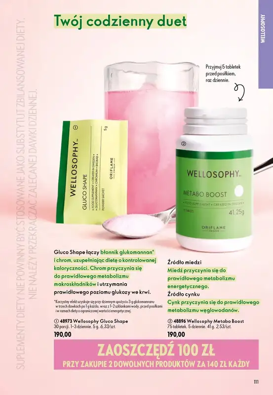 Oriflame - gazetka promocyjna Katalog 12/2026 od środy 19.08 do wtorku 08.09 - strona 111