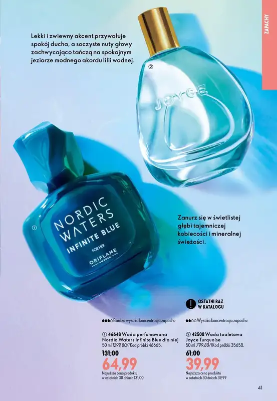 Oriflame - gazetka promocyjna Katalog 12/2026 od środy 19.08 do wtorku 08.09 - strona 41
