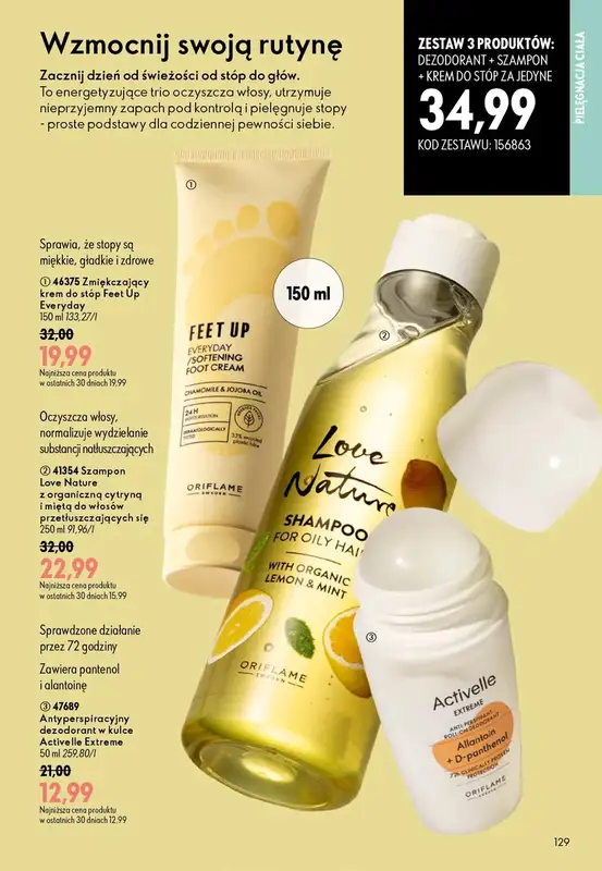 Oriflame - gazetka promocyjna Katalog 12/2026 od środy 19.08 do wtorku 08.09 - strona 129