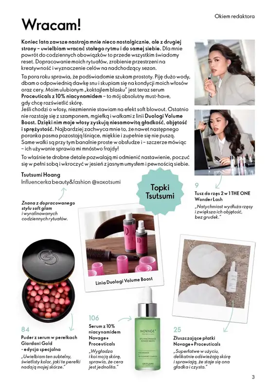 Oriflame - gazetka promocyjna Katalog 12/2026 od środy 19.08 do wtorku 08.09 - strona 3