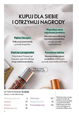 Oriflame - gazetka promocyjna Katalog 12/2026 od środy 19.08 do wtorku 08.09 - strona 2