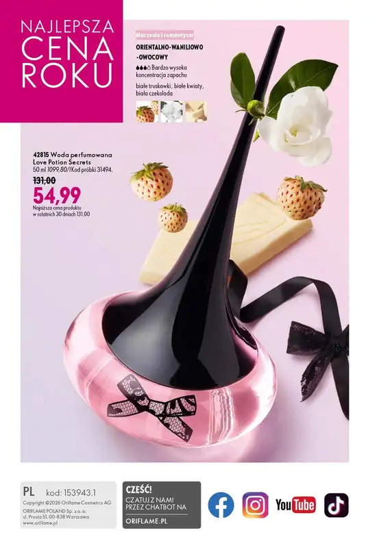 Oriflame - gazetka promocyjna Katalog 12/2026 od środy 19.08 do wtorku 08.09 - strona 148
