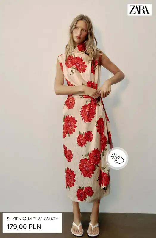 Zara - gazetka promocyjna Sukienki w kwiaty od poniedziałku 27.07  - strona 3