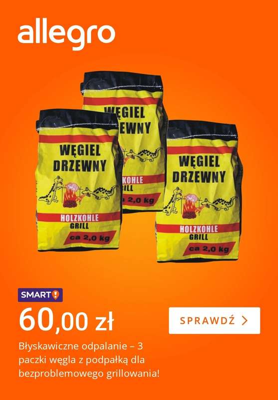 Allegro - gazetka promocyjna Sezon grillowy w pełni od wtorku 28.07 do poniedziałku 03.08