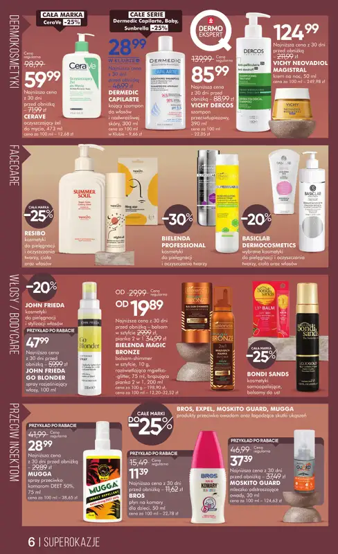 Super-Pharm - gazetka promocyjna Gazetka od środy 29.07 do wtorku 11.08 - strona 6
