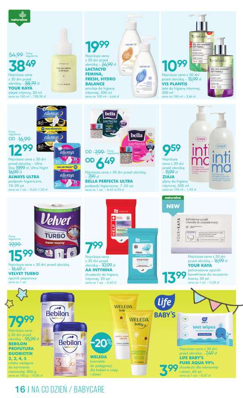 Super-Pharm - gazetka promocyjna Gazetka od środy 29.07 do wtorku 11.08 - strona 16