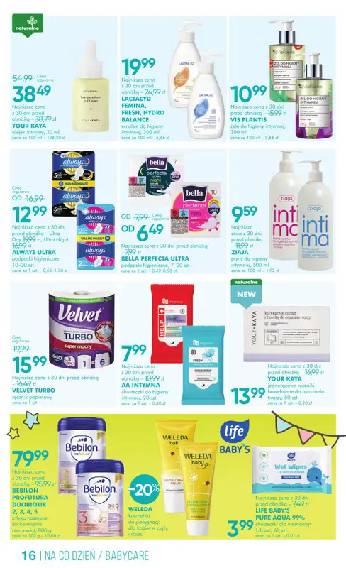 Super-Pharm - gazetka promocyjna Gazetka od środy 29.07 do wtorku 11.08 - strona 16