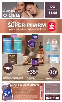 Super-Pharm - gazetka promocyjna Gazetka od środy 29.07 do wtorku 11.08