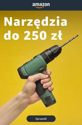 Amazon - gazetka promocyjna Narzędzia do 250 zł od poniedziałku 27.07 do wtorku 04.08