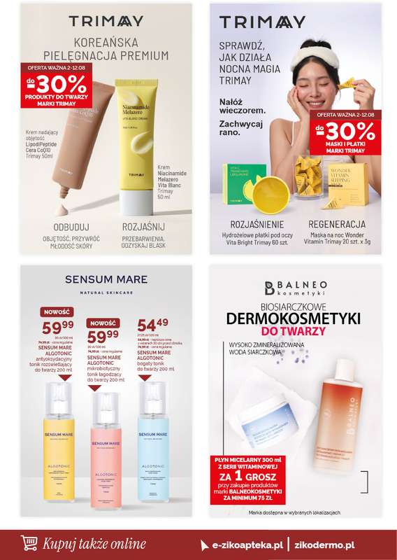 Ziko Dermo - gazetka promocyjna Gazetka od czwartku 30.07 do środy 12.08 - strona 8