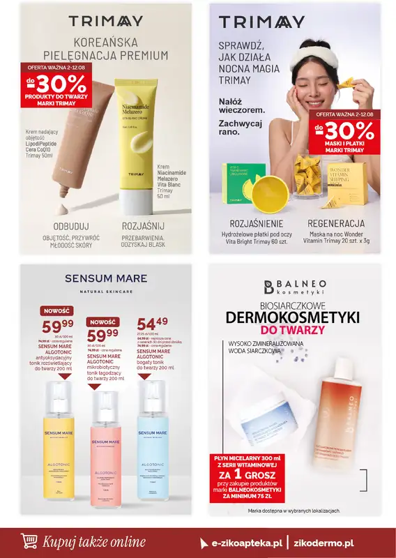 Ziko Dermo - gazetka promocyjna Gazetka od czwartku 30.07 do środy 12.08 - strona 8