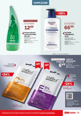 Ziko Dermo - gazetka promocyjna Gazetka od czwartku 30.07 do środy 12.08 - strona 15
