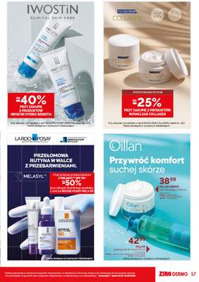 Ziko Dermo - gazetka promocyjna Gazetka od czwartku 30.07 do środy 12.08 - strona 17