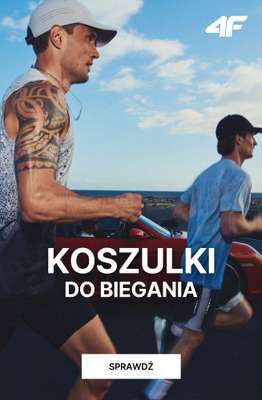 4F - gazetka promocyjna Koszulki męskie do biegania od poniedziałku 27.07 