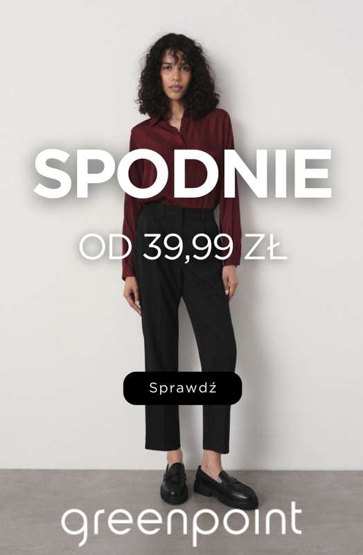 Greenpoint - gazetka promocyjna Spodnie od 39,99 zł od poniedziałku 27.07 