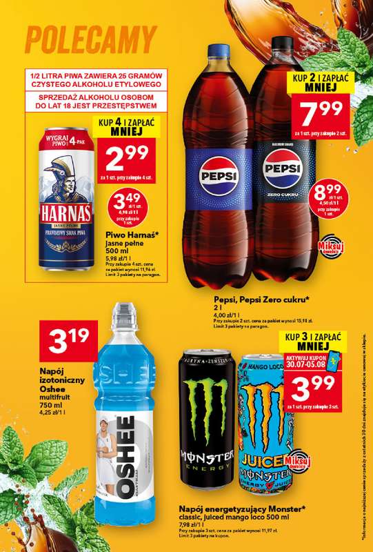 LEWIATAN - gazetka promocyjna Gazetka MAMY TO w Lewiatanie od czwartku 30.07 do środy 05.08 - strona 8