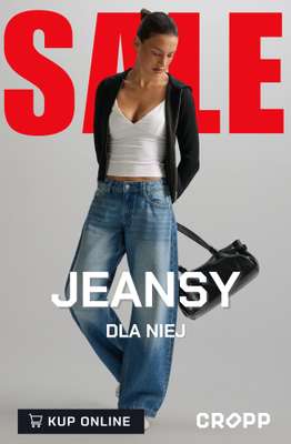 Cropp - gazetka promocyjna Przecenione jeansy damskie od poniedziałku 27.07 