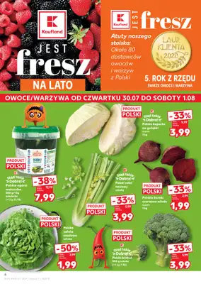 Kaufland - gazetka promocyjna Gazetka Tygodnia od czwartku 30.07 do środy 05.08 - strona 4