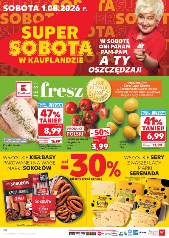 Kaufland - gazetka promocyjna Gazetka Tygodnia od czwartku 30.07 do środy 05.08 - strona 24