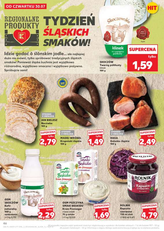Kaufland - gazetka promocyjna Gazetka Tygodnia od czwartku 30.07 do środy 05.08 - strona 46