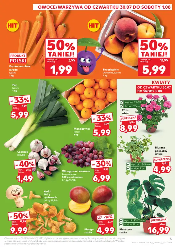 Kaufland - gazetka promocyjna Gazetka Tygodnia od czwartku 30.07 do środy 05.08 - strona 5