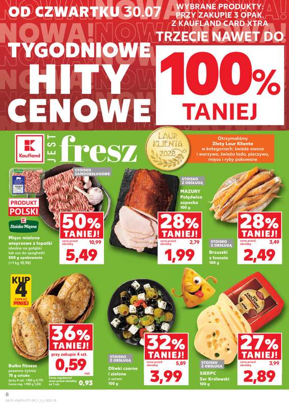 Kaufland - gazetka promocyjna Gazetka Tygodnia od czwartku 30.07 do środy 05.08 - strona 8