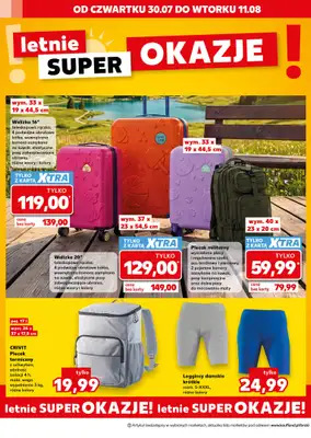 Kaufland - gazetka promocyjna Oferta Kaufland - Non Food od czwartku 30.07 do środy 05.08 - strona 4