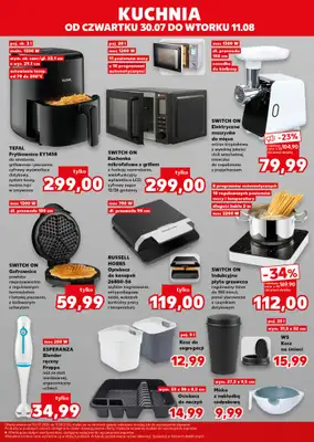 Kaufland - gazetka promocyjna Oferta Kaufland - Non Food od czwartku 30.07 do środy 05.08 - strona 13