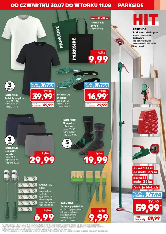 Kaufland - gazetka promocyjna Oferta Kaufland - Non Food od czwartku 30.07 do środy 05.08 - strona 11