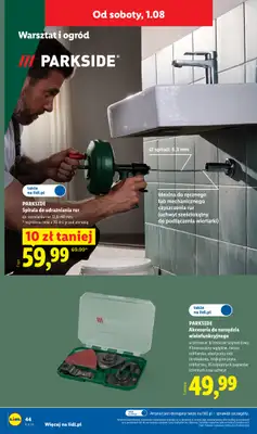 Lidl - gazetka promocyjna Katalog od poniedziałku 27.07 do soboty 01.08 - strona 56