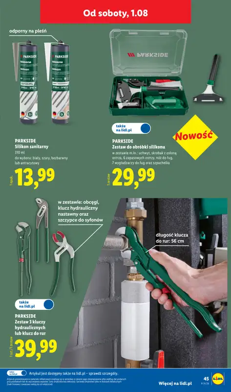 Lidl - gazetka promocyjna Katalog od poniedziałku 27.07 do soboty 01.08 - strona 57