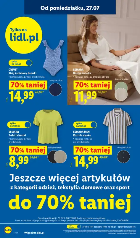 Lidl - gazetka promocyjna Katalog od poniedziałku 27.07 do soboty 01.08 - strona 40