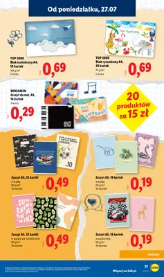 Lidl - gazetka promocyjna Katalog od poniedziałku 27.07 do soboty 01.08 - strona 35